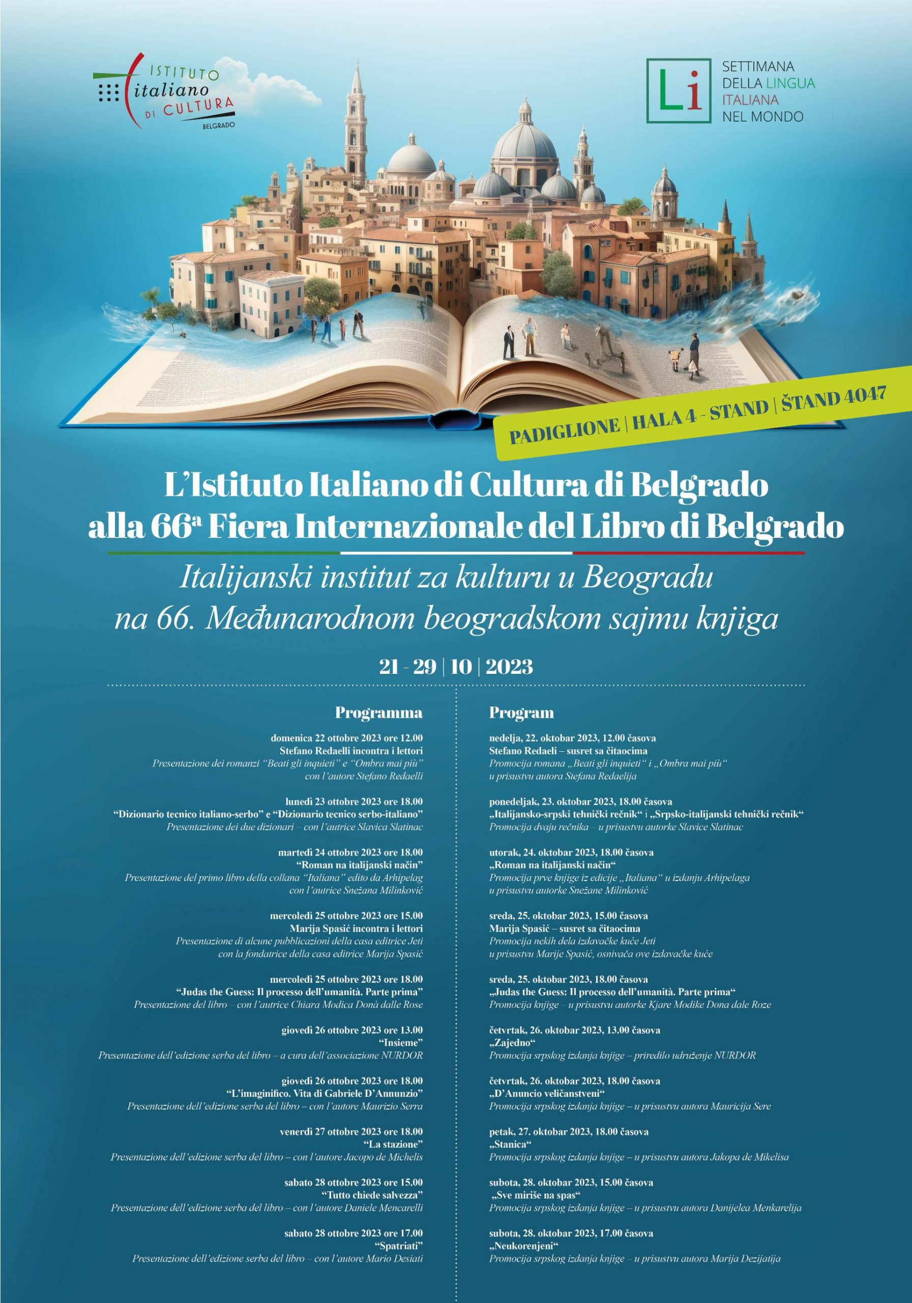 Fiera Libro programma