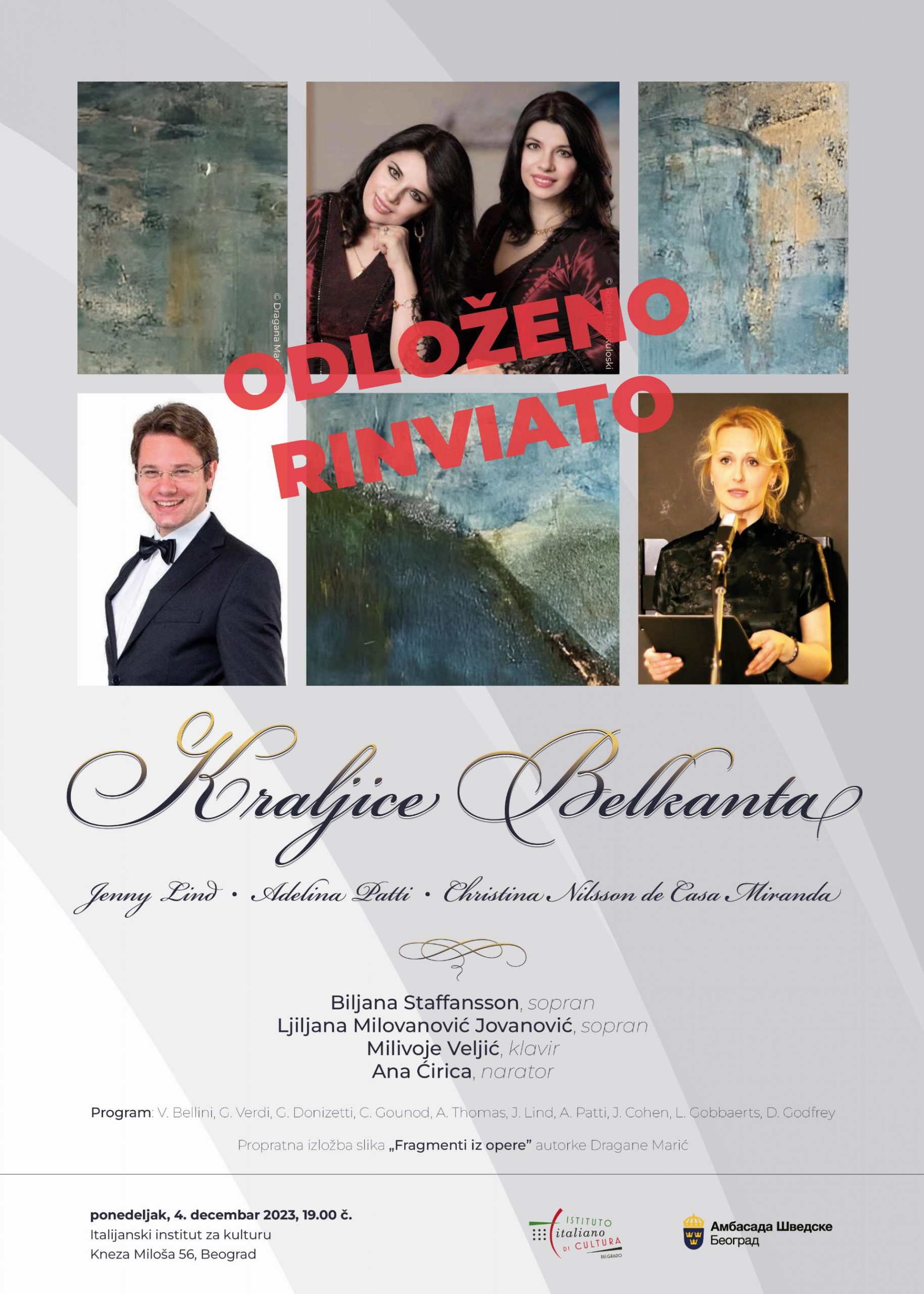 Koncert 4 dec POSTER odlozeno