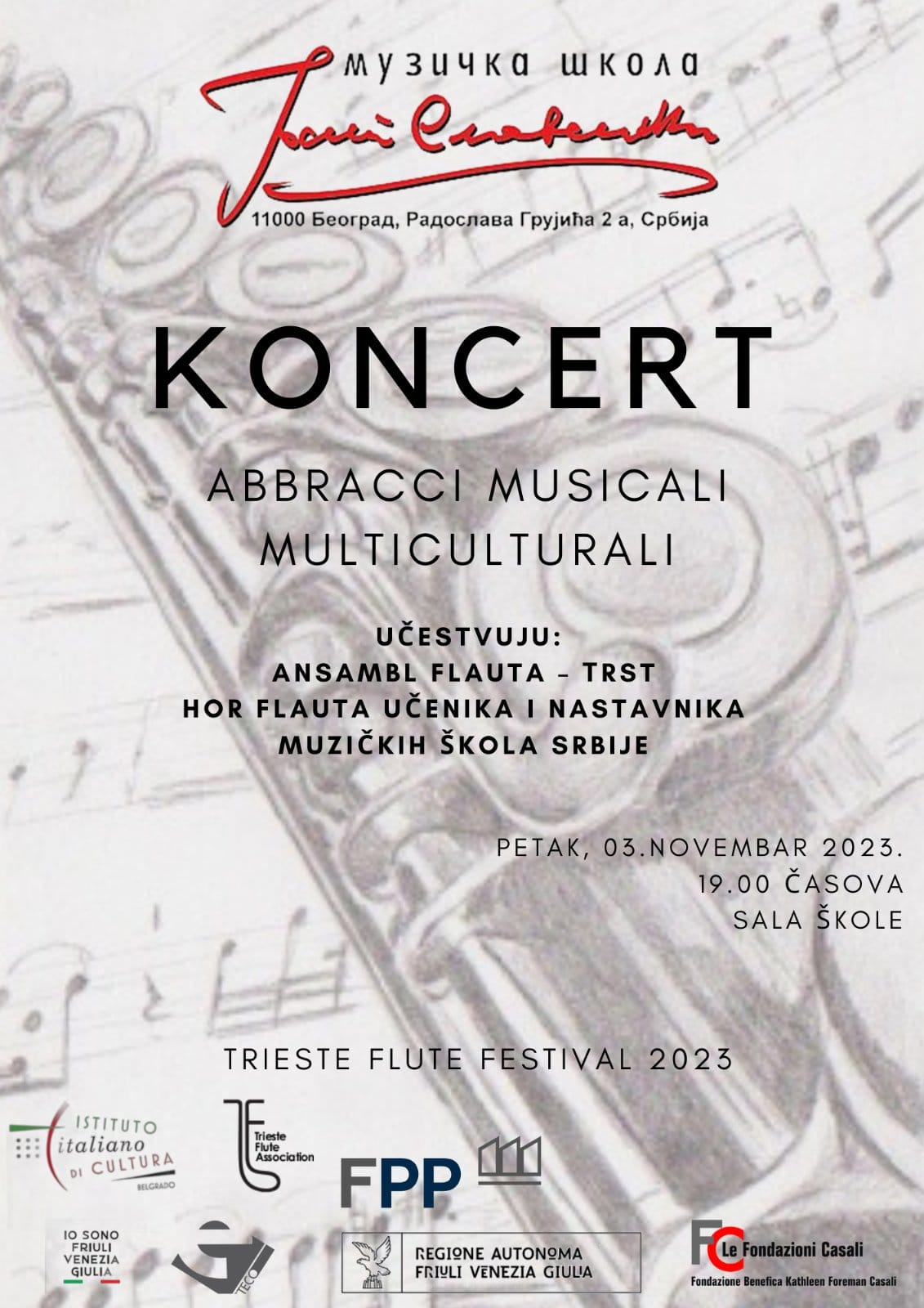 Trieste Flute Festival Belgrado