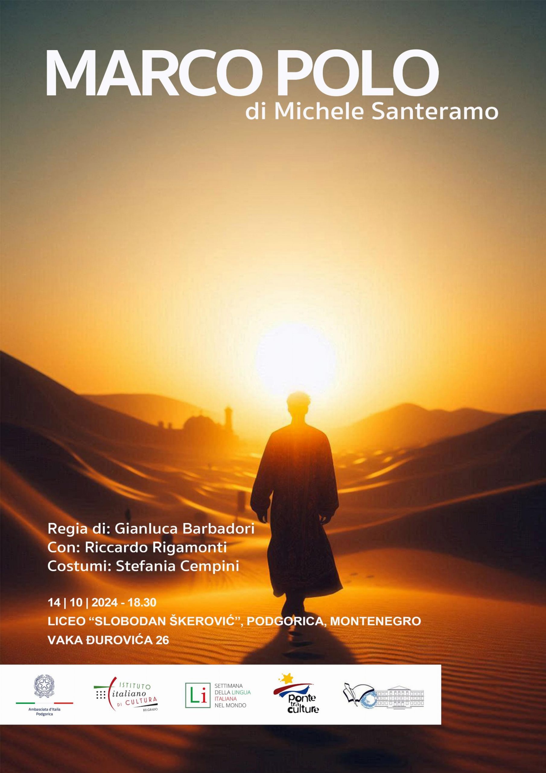 locandina Marco Polo Podgorica ITA