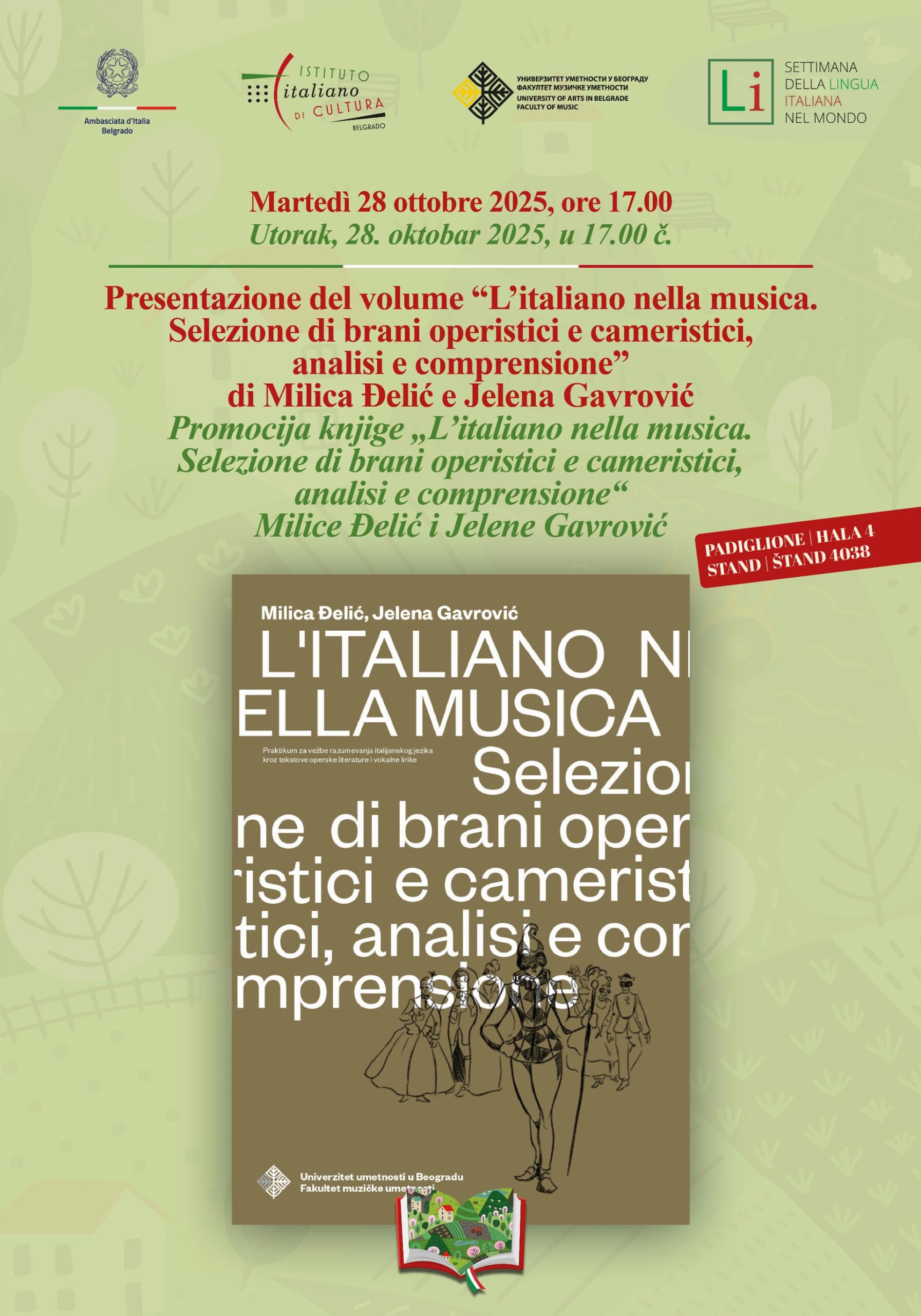 locandina L’italiano nella musica