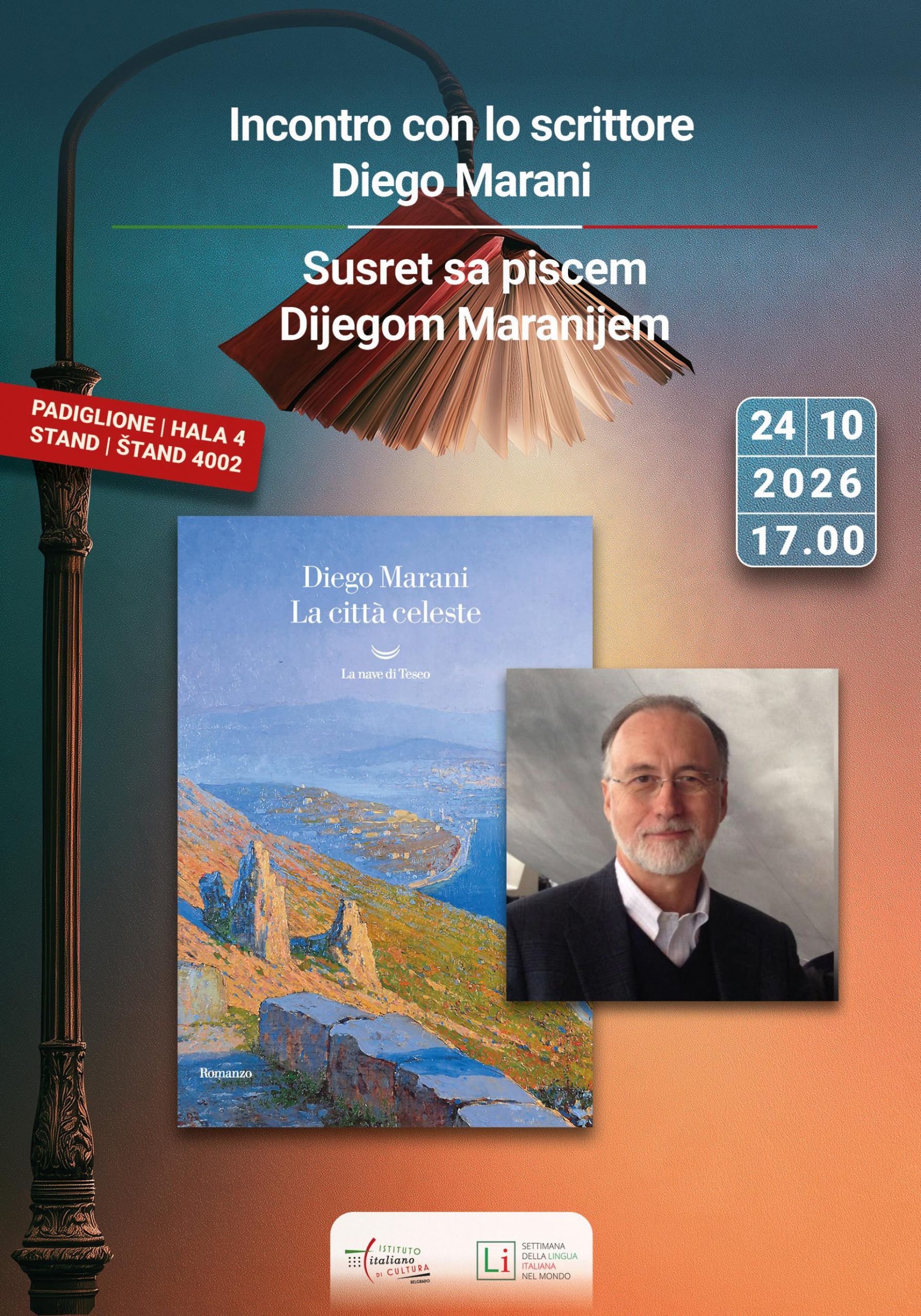 locandina Fiera Libro 2026 – Diego Marani
